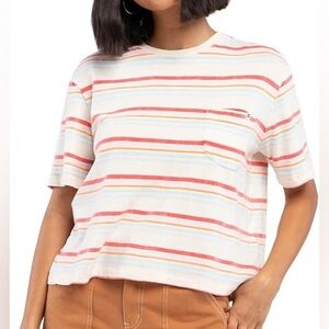 Striped Billabong Women's Top